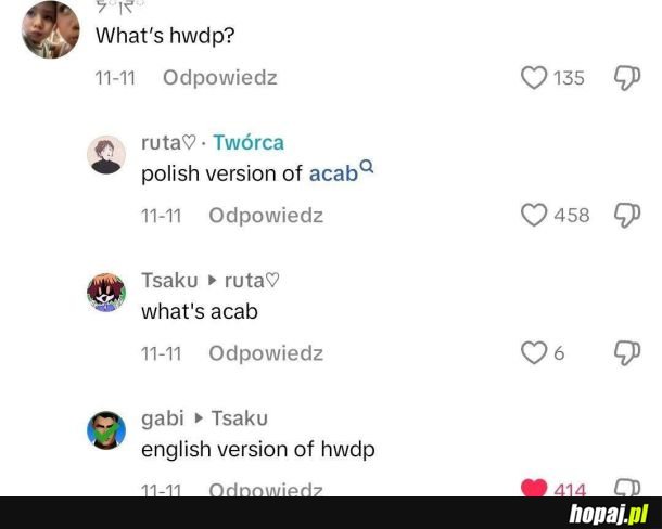 To wyjaśnili
