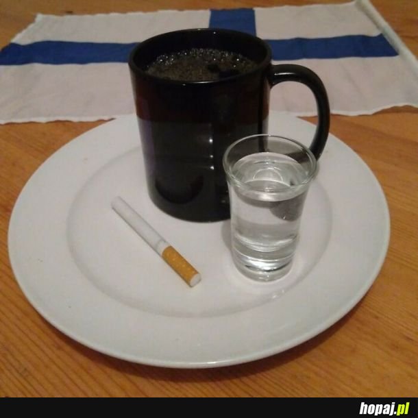 Blörö - fińskie śniadanie