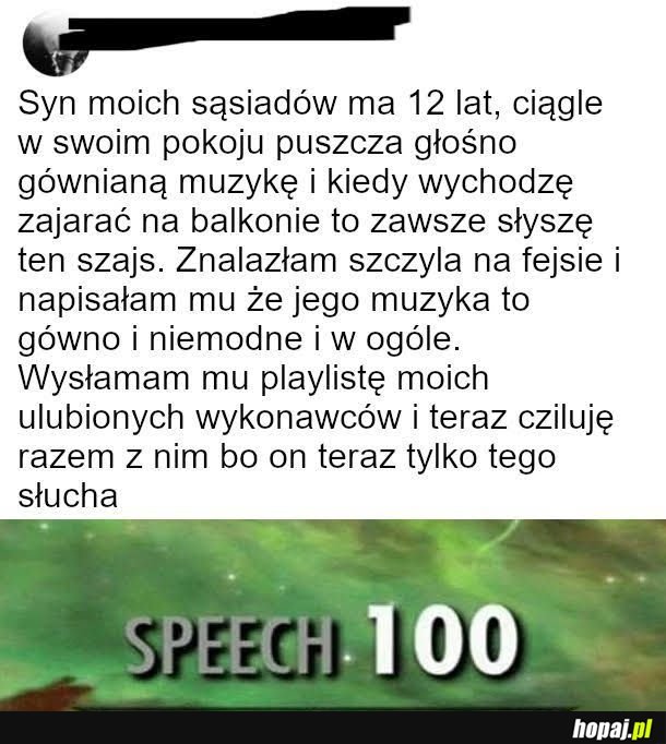 O dziwo zgodził się