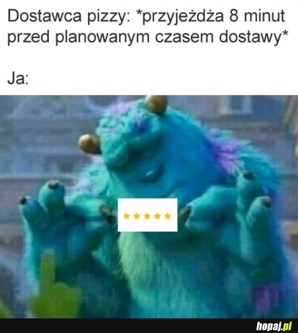 5 gwiazdek i napiwek