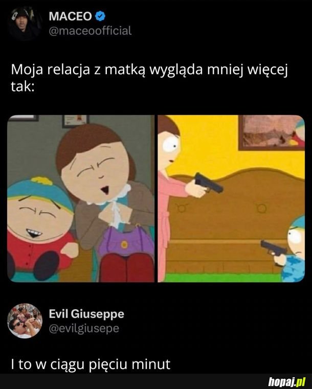 Moja relacja z matką