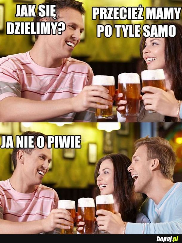 Jak się dzielimy 