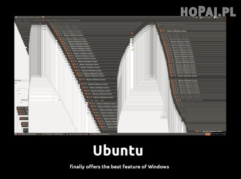 Wreszcie Ubuntu oferuje najlepszą funkcje z Windows'a