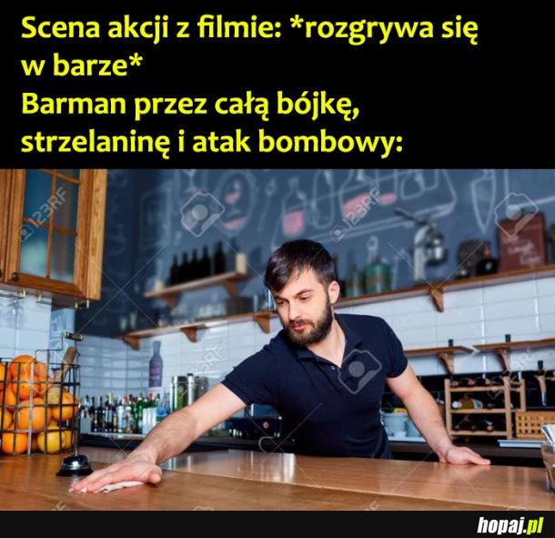 Barman w filmie