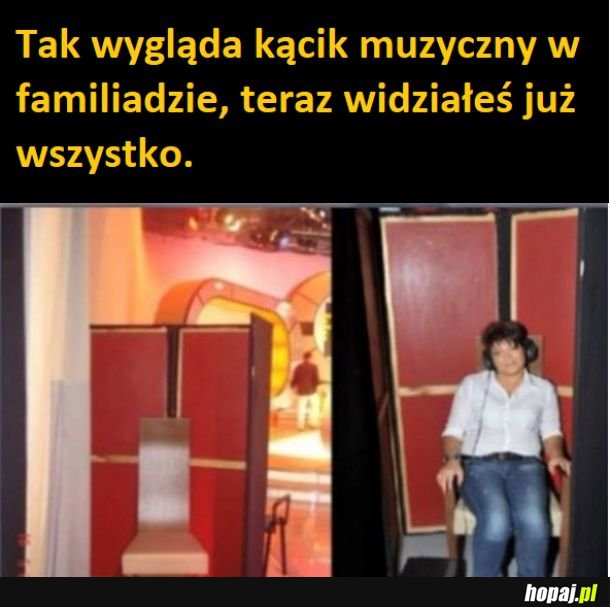 Kącik muzyczny w familiadzie