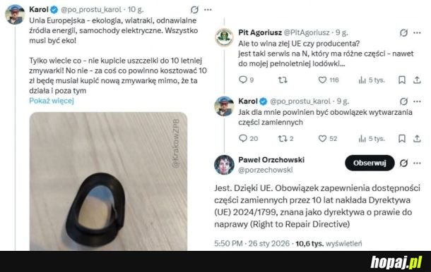 Kiedy na siłę chcesz się przypierdzielić do UE i przez niewiedzę się kompromitujesz :D