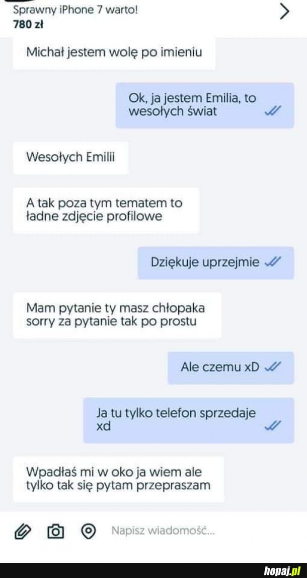 Podryw na OLX