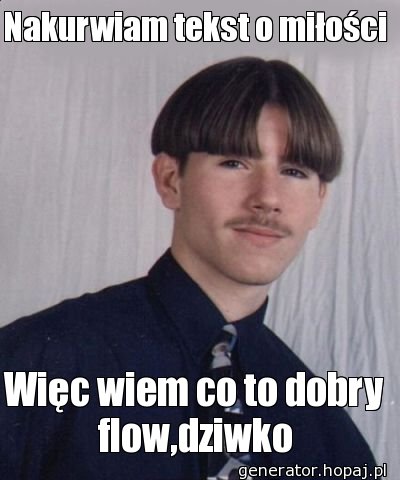 Nakurwiam tekst o miłości