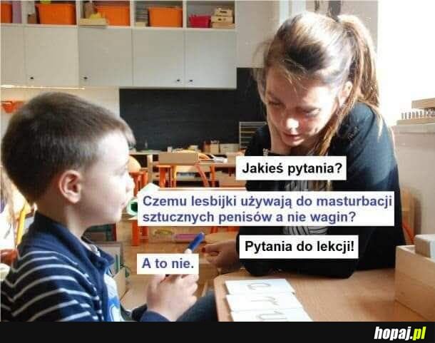 Bo nie każda lesbijka jest lewicową aktywistka feministyczna dla ktorej meski penis to największe zło XD