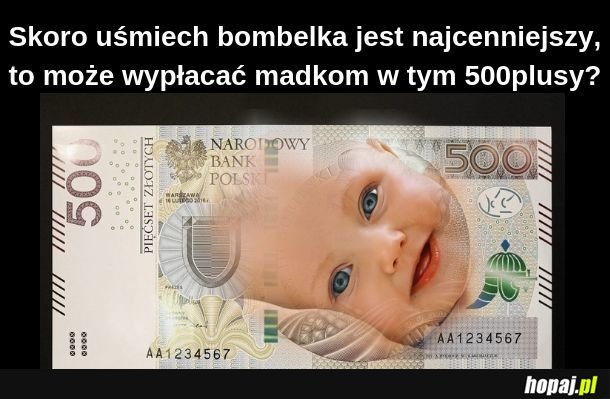 Uśmiech bombelka 