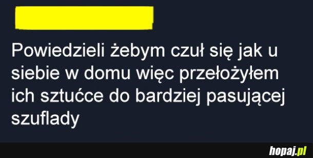 Jak u siebie w domu