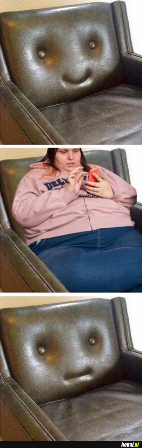 BIEDNY FOTEL