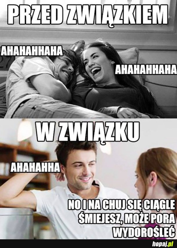 PRZED ZWIĄZKIEM VS. W ZWIĄZKU