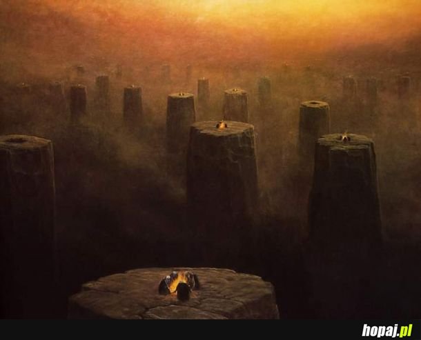 Zostań w domu. Zdzisław Beksiński 1978 r.