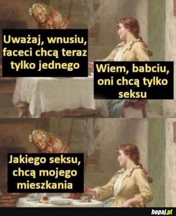 Uważaj, wnusiu