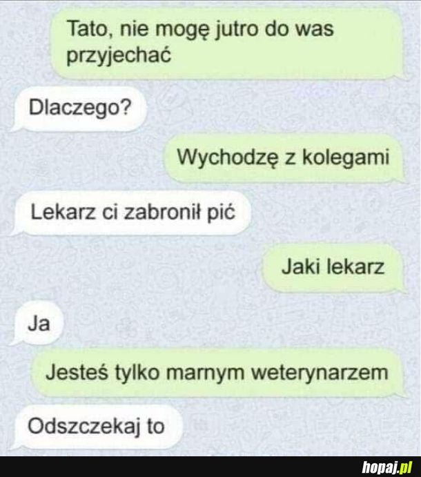 Lekarz zabronił