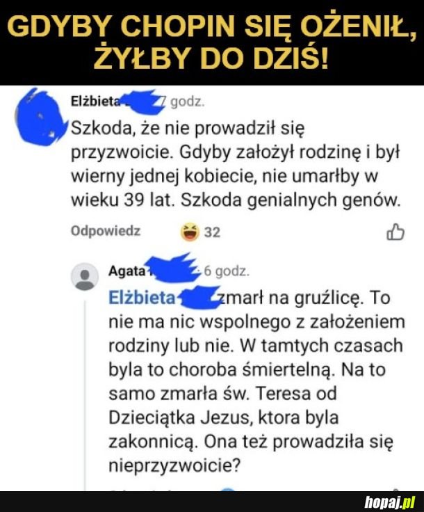 Ale z tym łapserdakiem Fryderykiem to dajcie spokój, kto to słyszał tak się prowadzć?