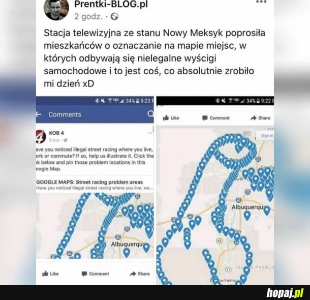 No to fajne nielegalne wyścigi