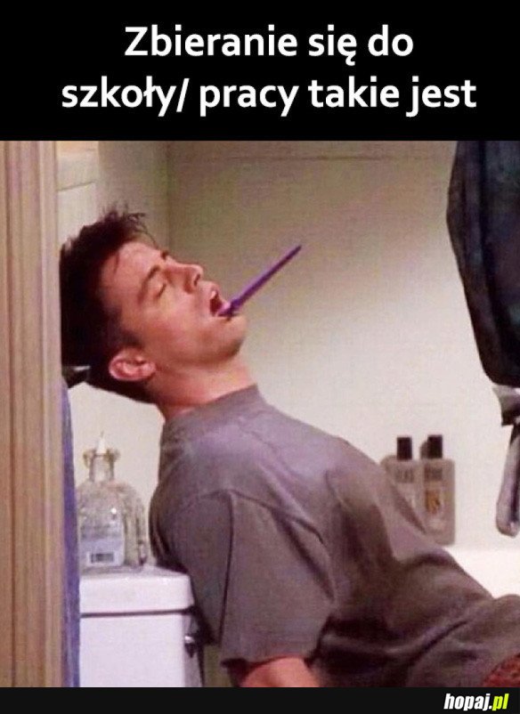 ZBIERANIE SIĘ RANO