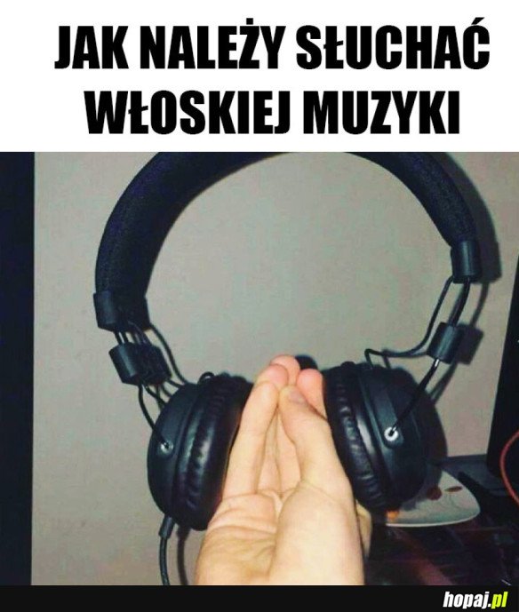 SŁUCHANIE WŁOSKICH UTWORÓW