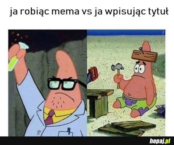  Tytuł memesa