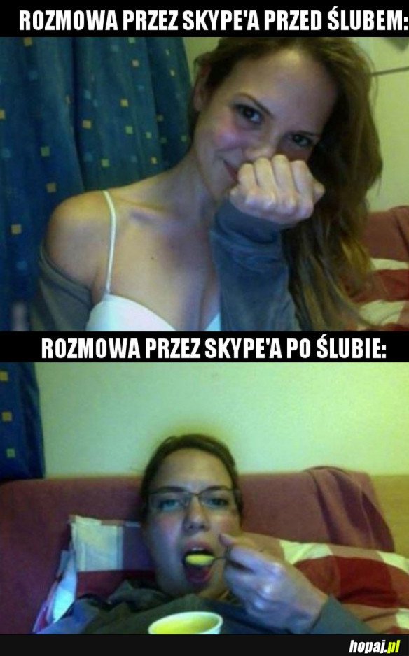 PRZED ŚLUBEM VS. PO ŚLUBIE