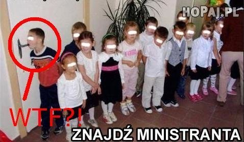 Znajdź ministranta