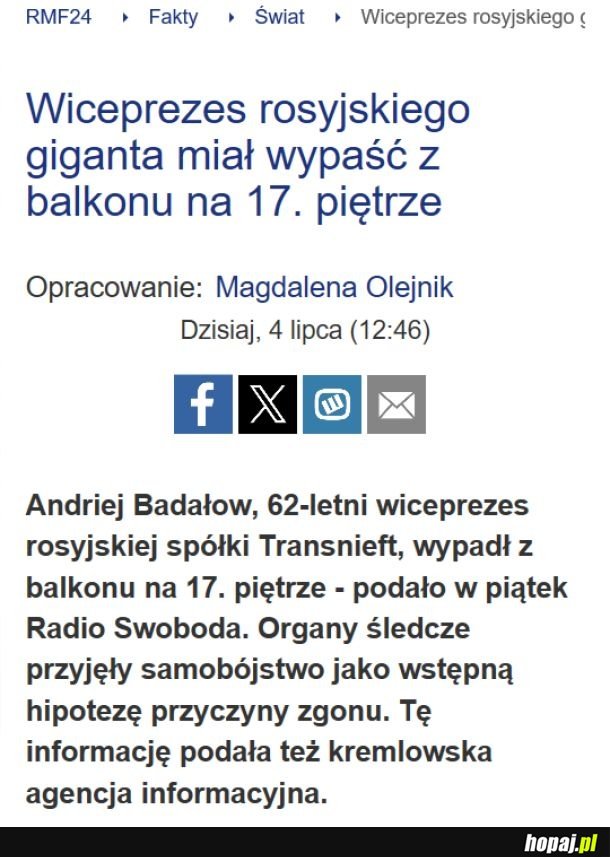 U Ruskich stabilnie.