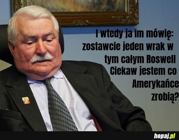 Dobra rada Wałęsy 