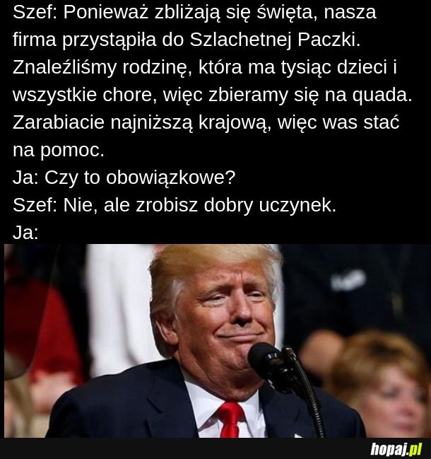 Robię im prezent płacąc podatki