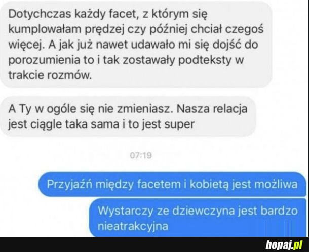 To odpowiedział