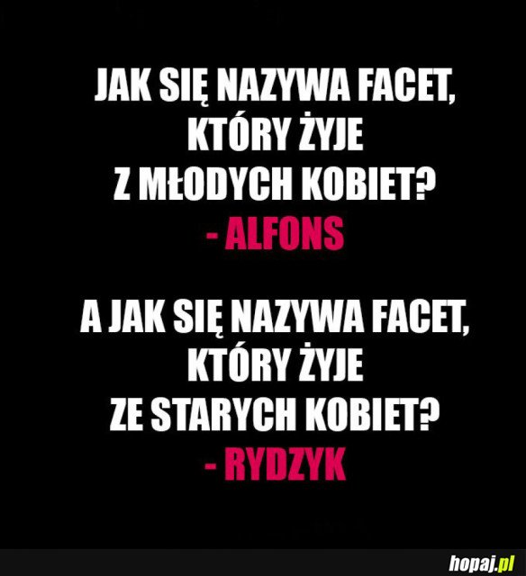 DWA TYPY MĘŻCZYZN