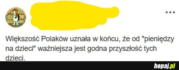 &quot;Pieniądze na dzieci&quot;. 