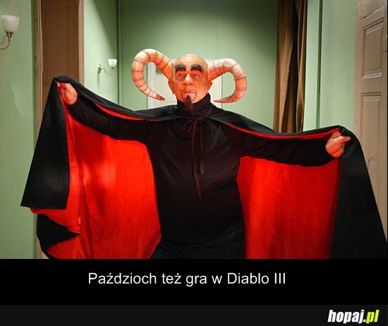 Paździoch gra w Diablo III