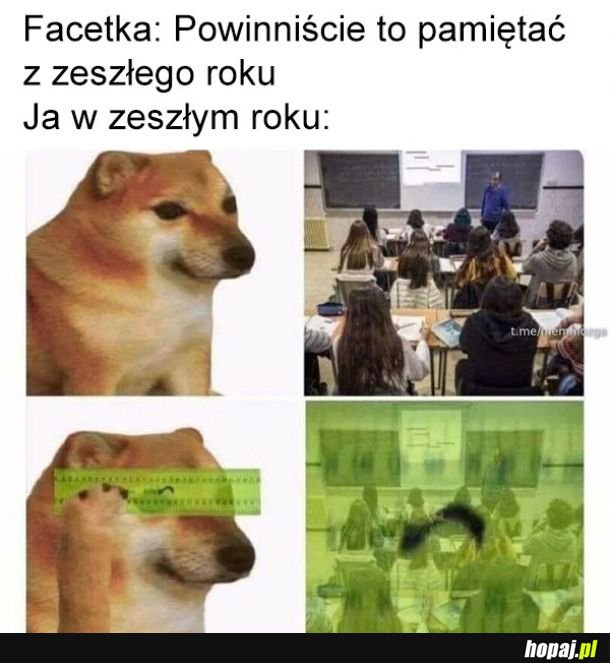 Zeszły rok