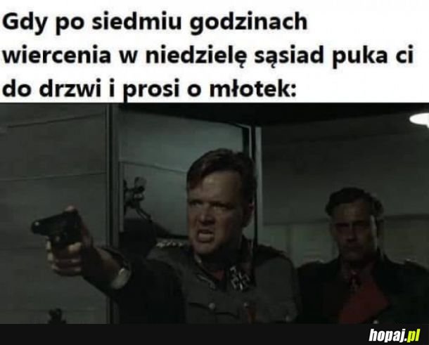 Nie denerwuj mnie
