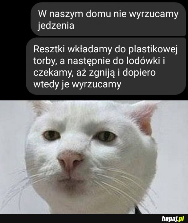 W naszym domu nie wyrzucamy jedzenia