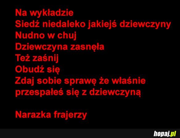 Na wykładzie