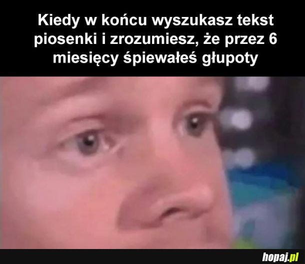  Śpiewanie głupot 