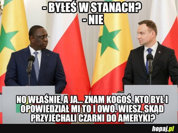 Byłeś w stanach?