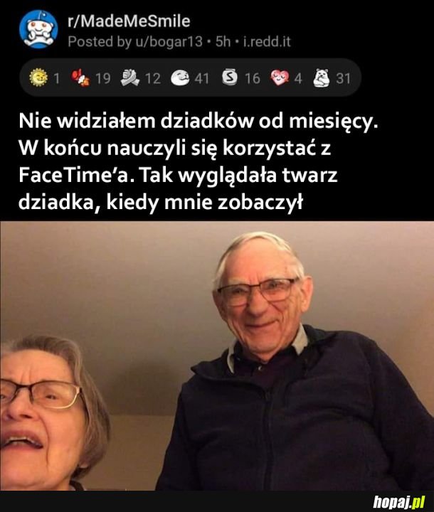 FaceTime z dziadkami