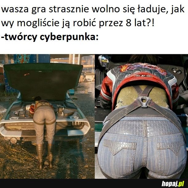 Macie tu ładny tyłek, więc nie marudzić!