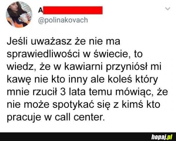 Nie ma sprawiedliwości