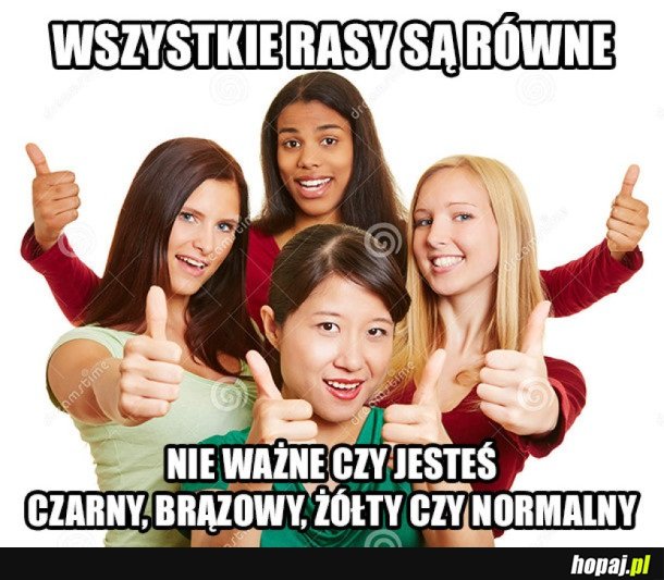 RÓWNOŚĆ DLA WSZYSTKICH!