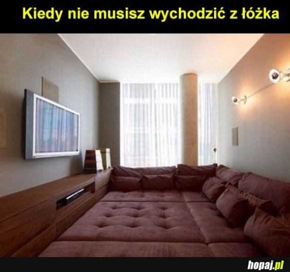 Świetne łóżko