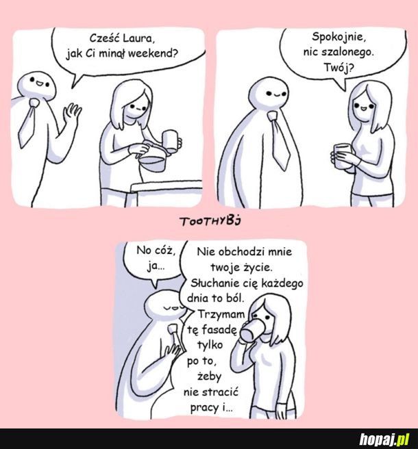 Ta jedna osoba w pracy