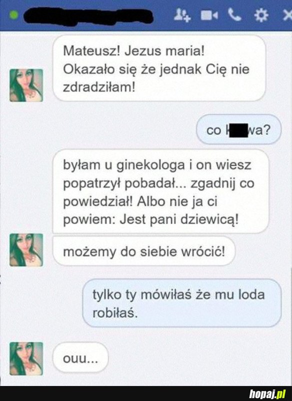 JEDNAK NIE ZDRADZIŁAM