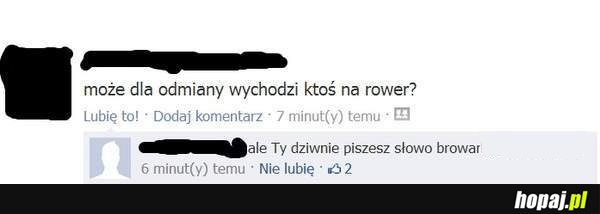 Wychodzi ktoś na rower?