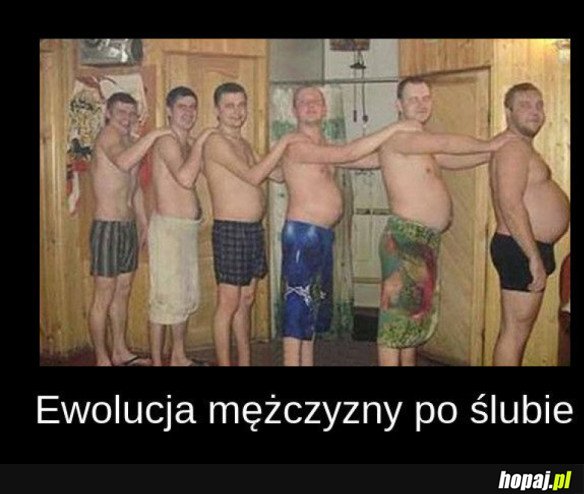 EWOLUCJA MĘŻCZYZN