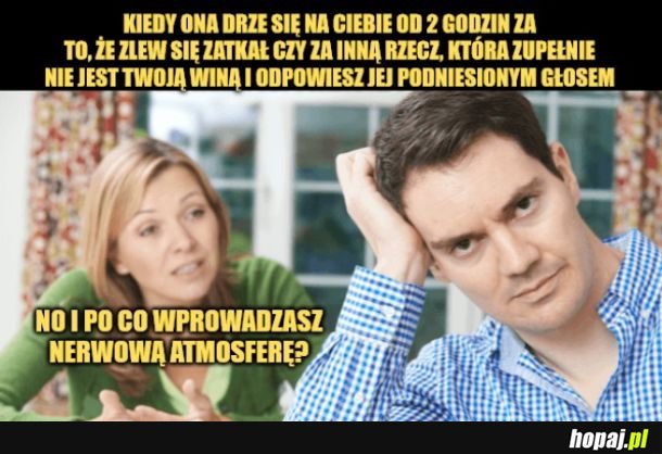 Nerwowa atmosfera.